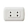 2 gang socket